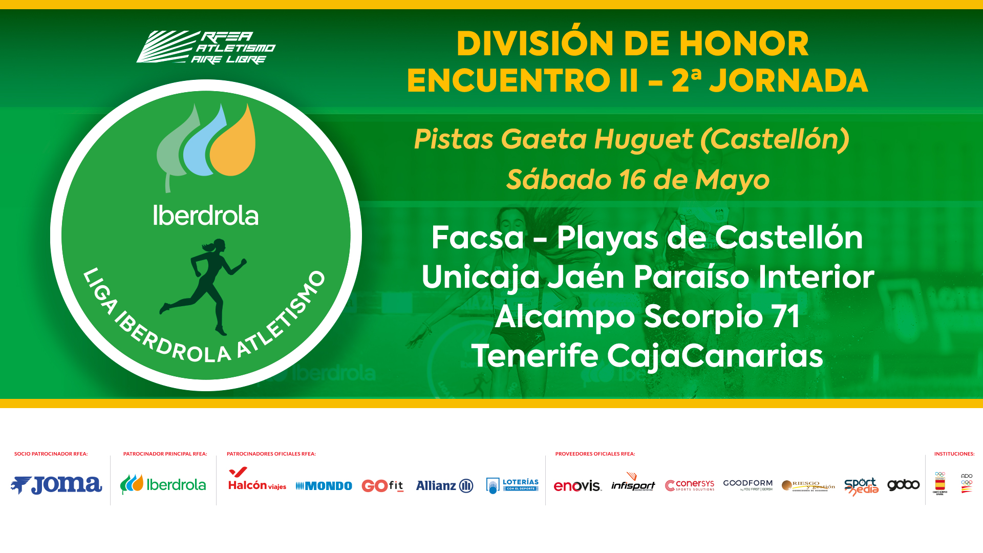 cartel J2 DH Iberdrola Castellon II