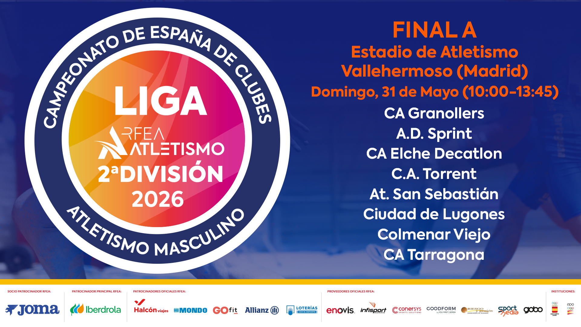 Clubes 2 Division Hombres A Madrid