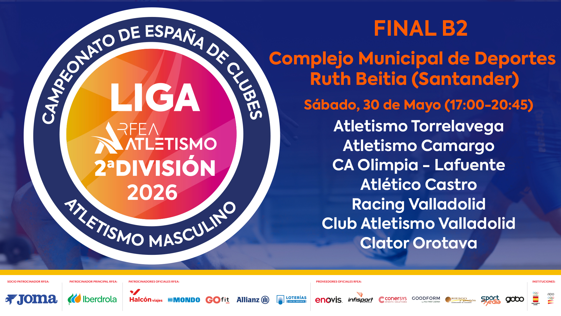 Clubes 2 División Hombres B2 Santander