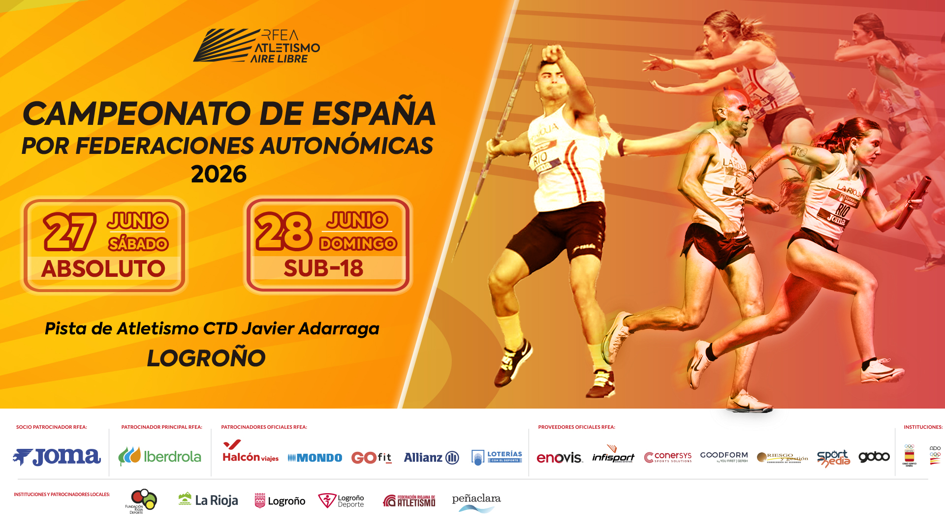 cartel Cto. ESP FFAA Logroño 2026