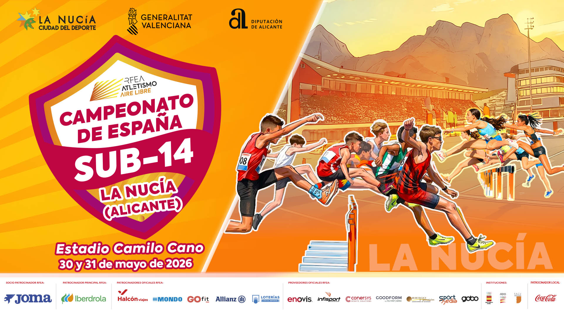 cartel Cto. ESP Sub14 La Nucia