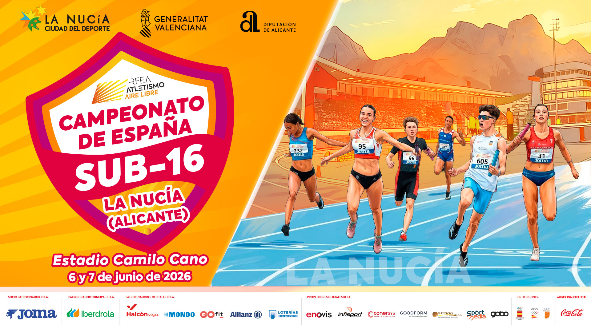 cartel Cto. ESP Sub16 La Nucía