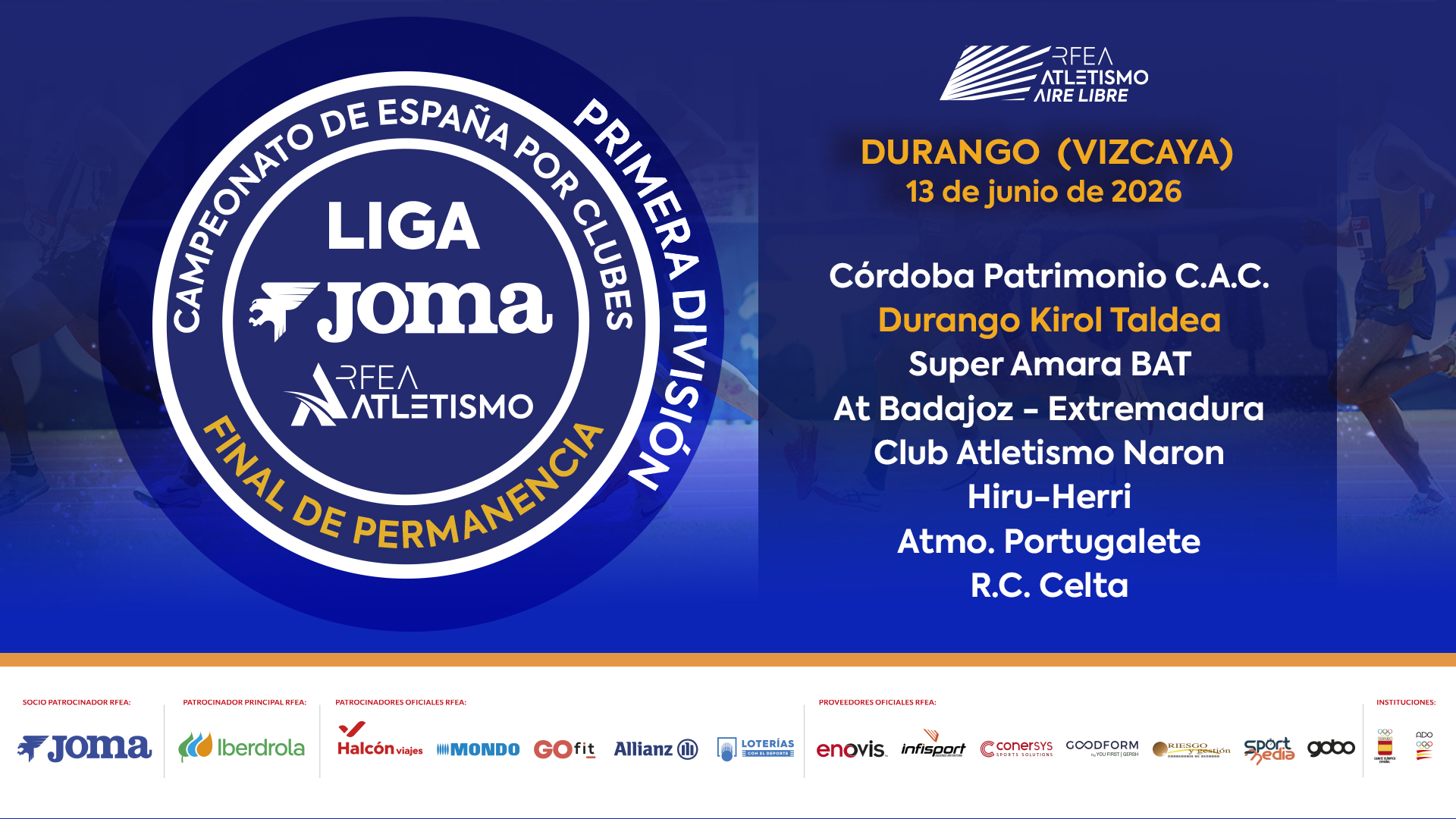Clubes J3 Joma Permanencia Durango