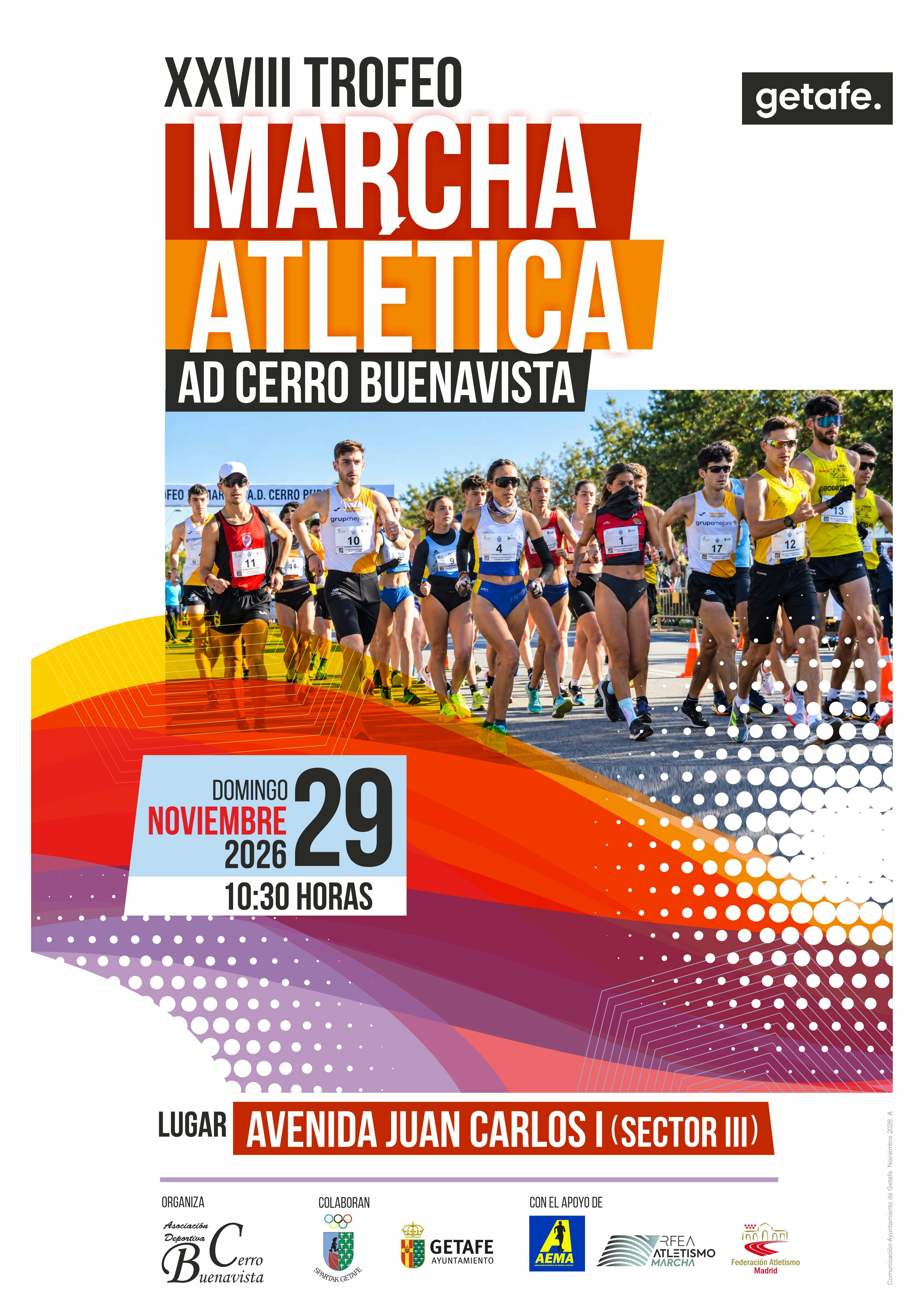 cartel marcha Getafe