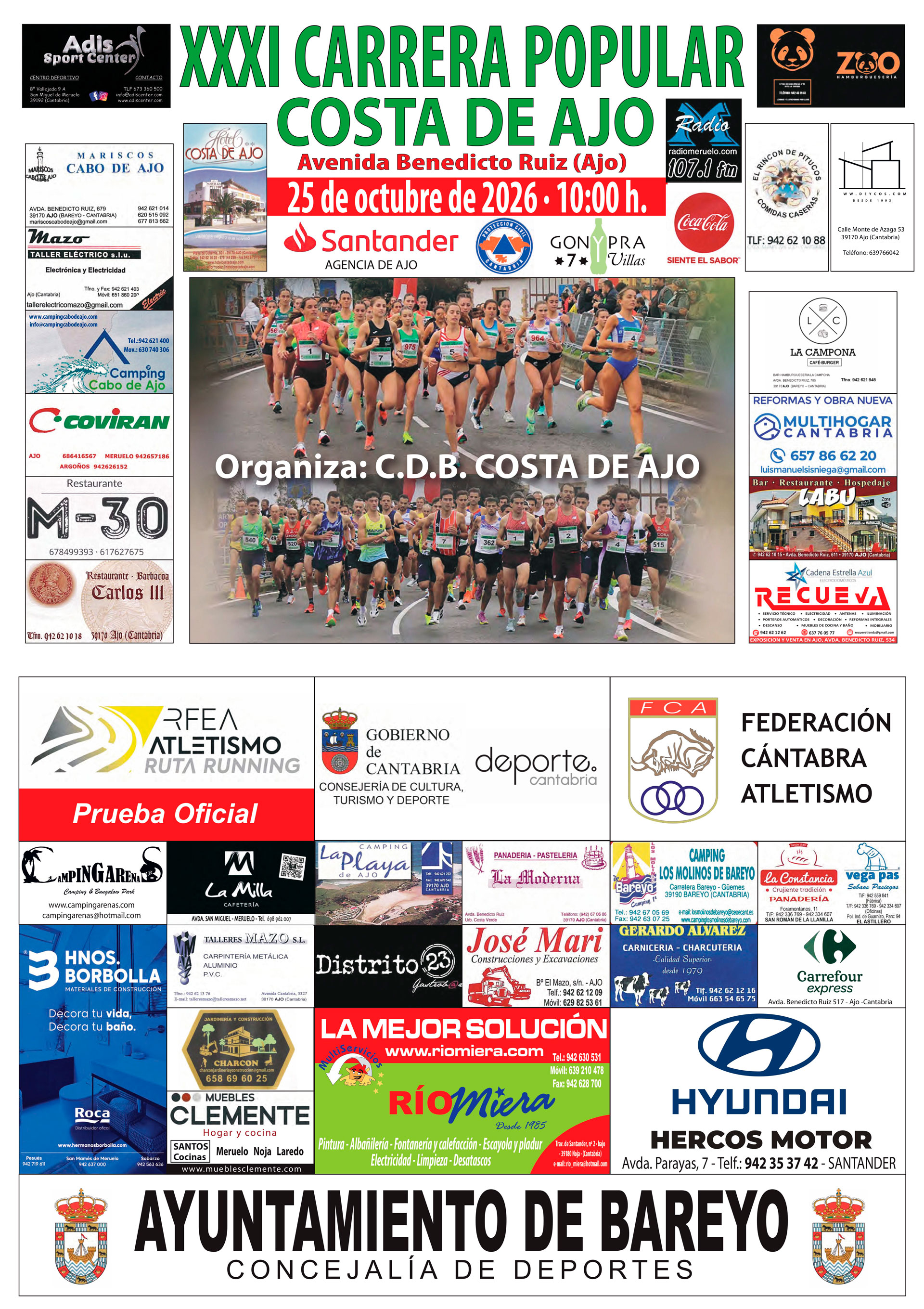 cartel Costa de Ajo