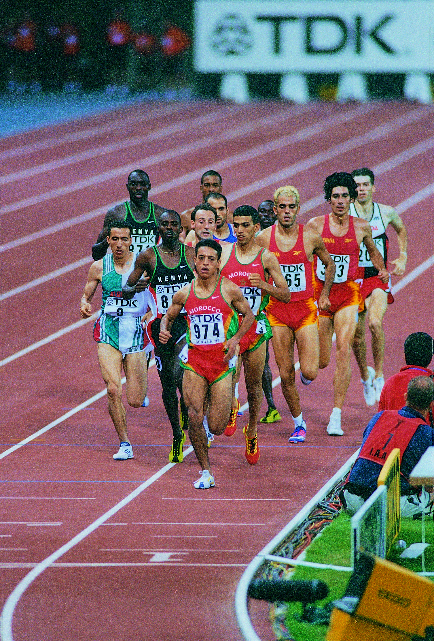 Reyes Estévez en la final Sevilla 1999