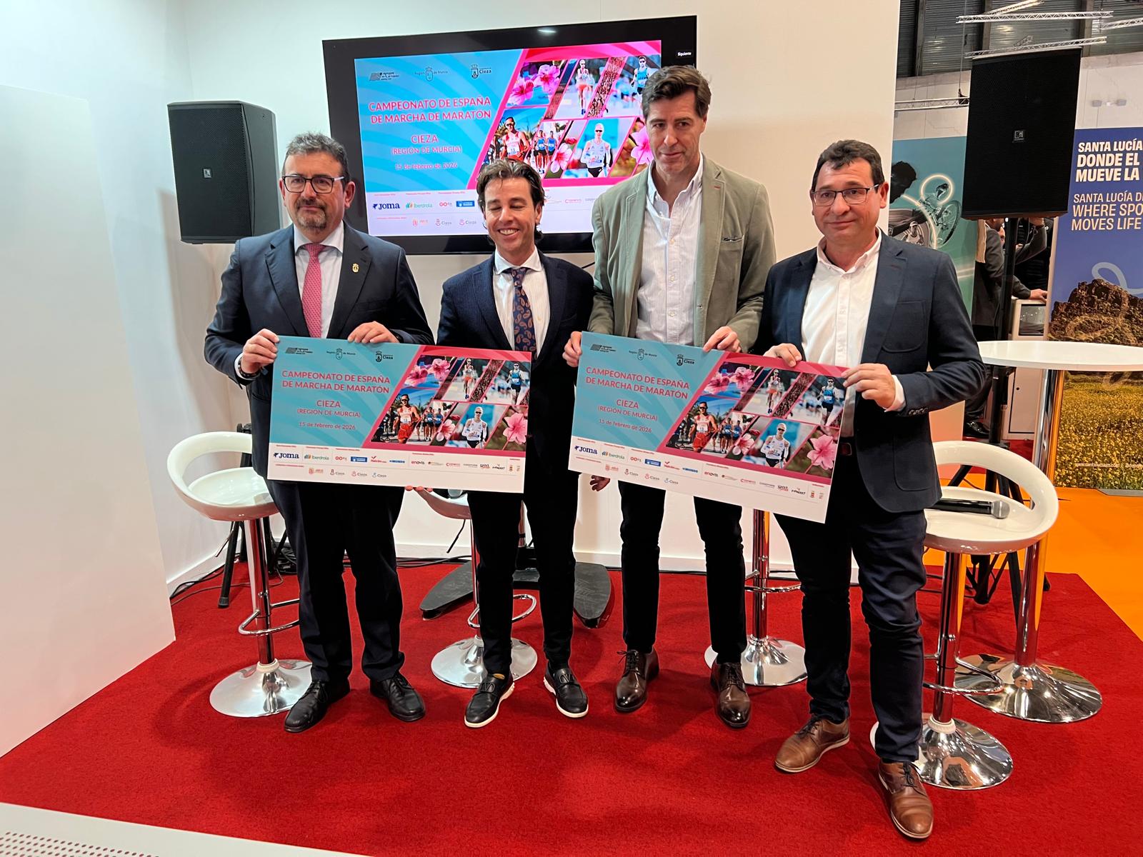 Presentación Cto. España Marcha Cieza