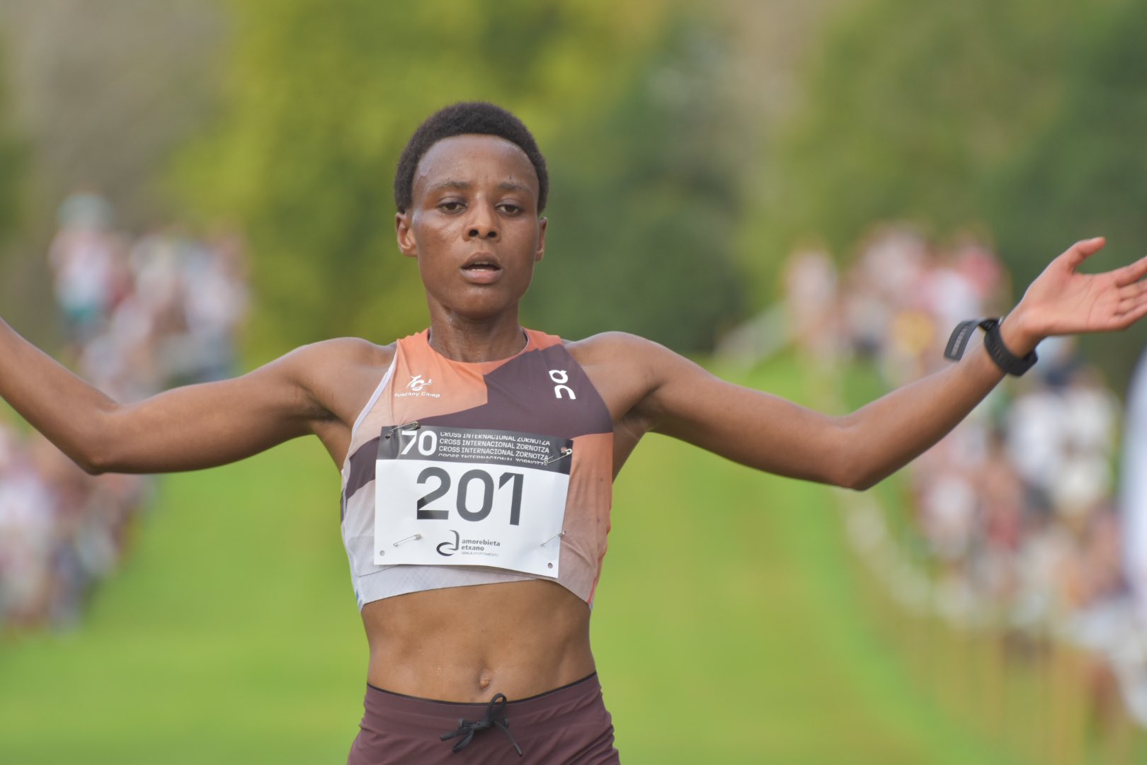 Amorebieta 2024 . vencedora femenina Niyomukunzi