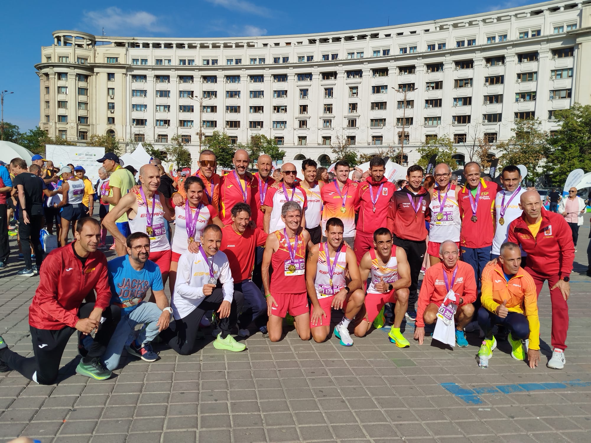 Equipo España CM Master Maraton Bucarest