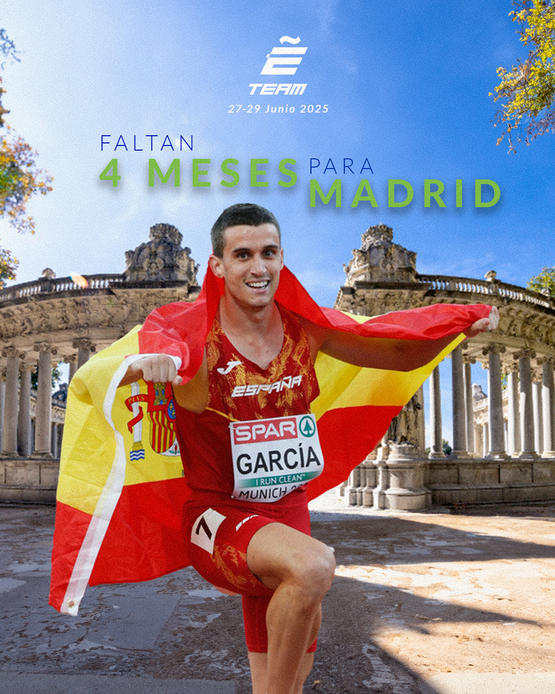 RoadtoMadrid faltan 4 meses