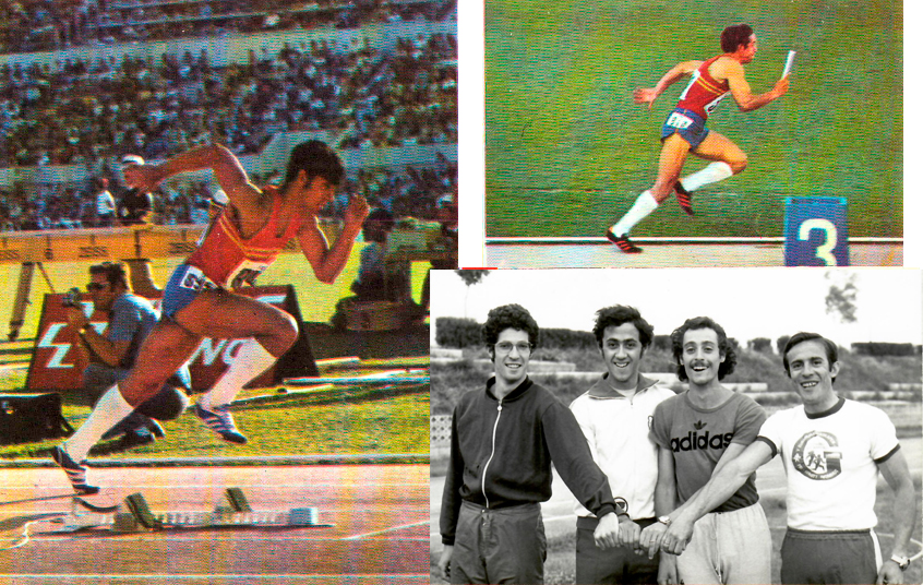 Roma 1974 - Arnau 4x100 m