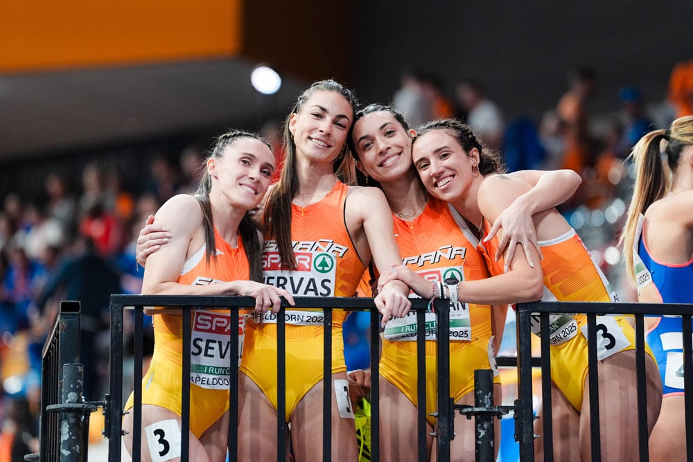 4 x 400 m chicas