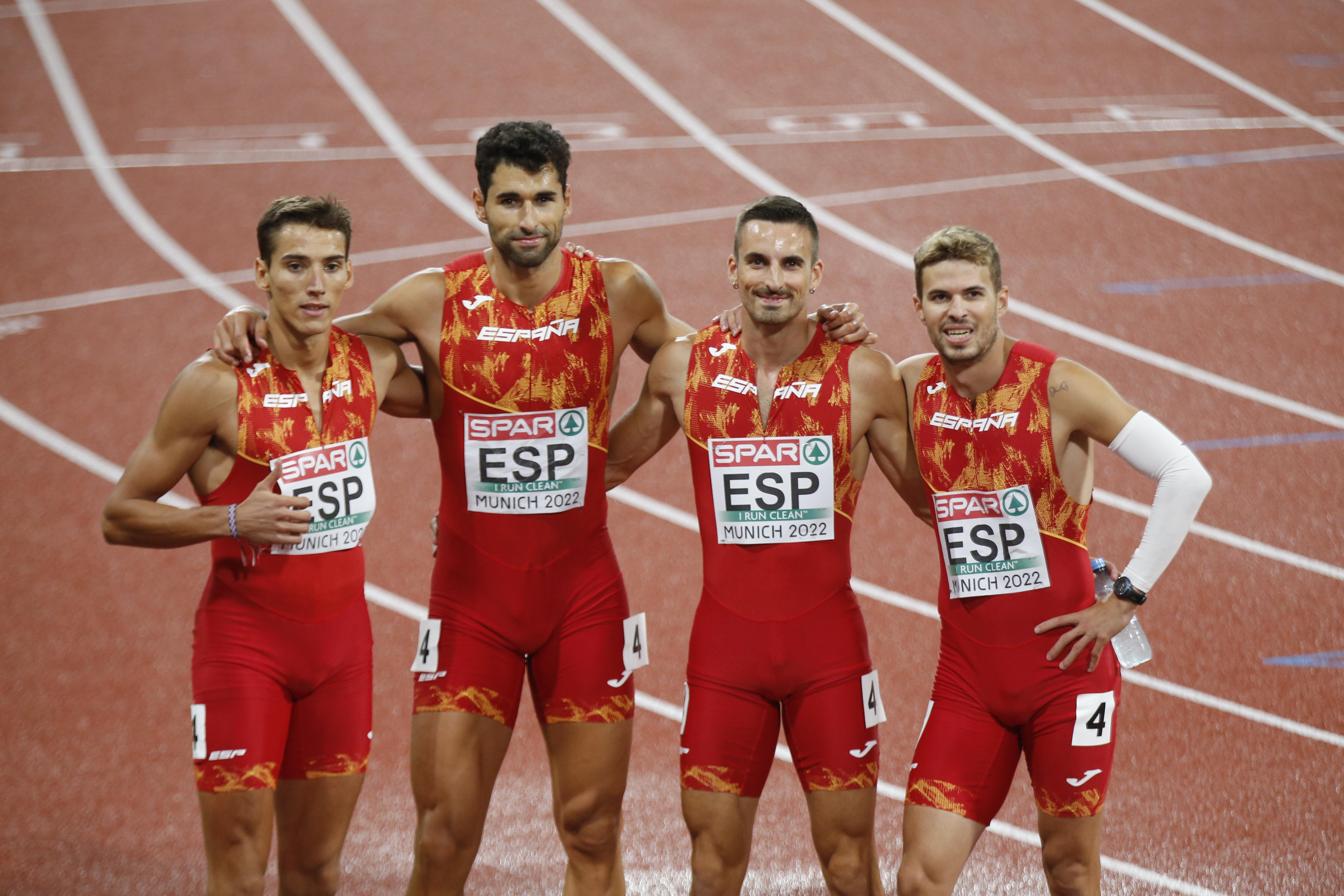 EspañaAtletismo 4x400m masculino