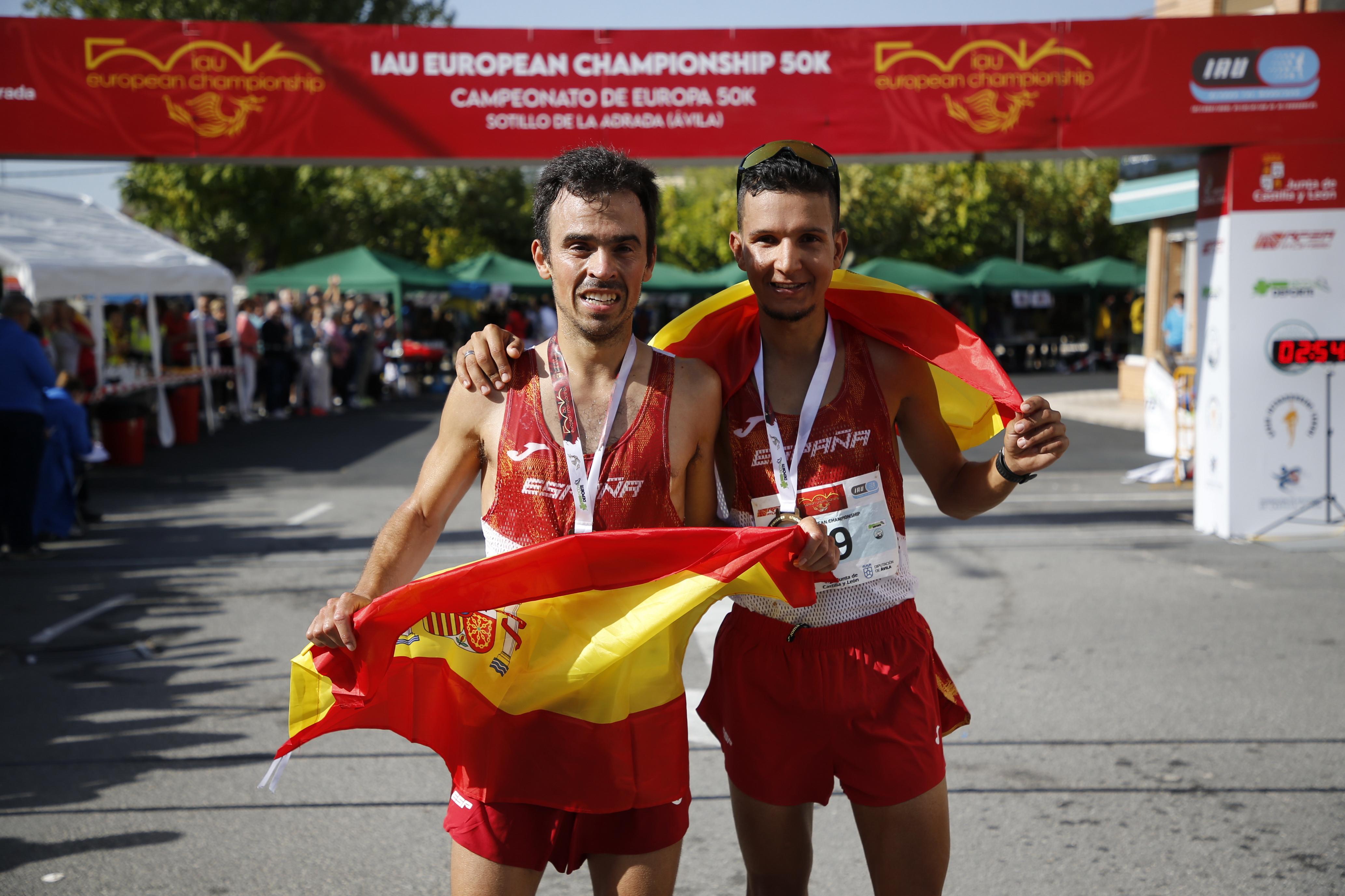 Houssame Eddine Benabbou y Alberto Puyuelo