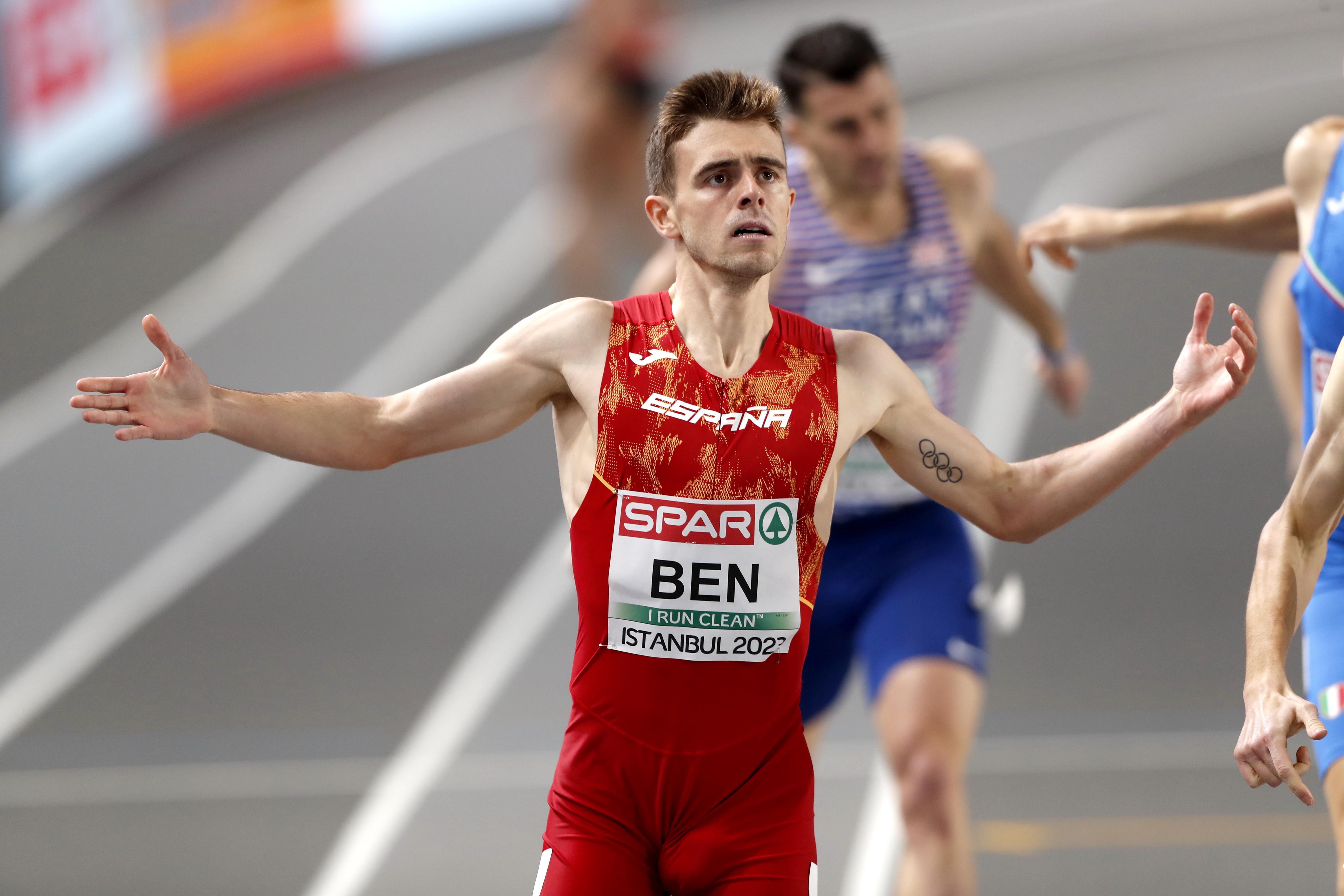 Adrián ben, campeón de Europa PC en 800m