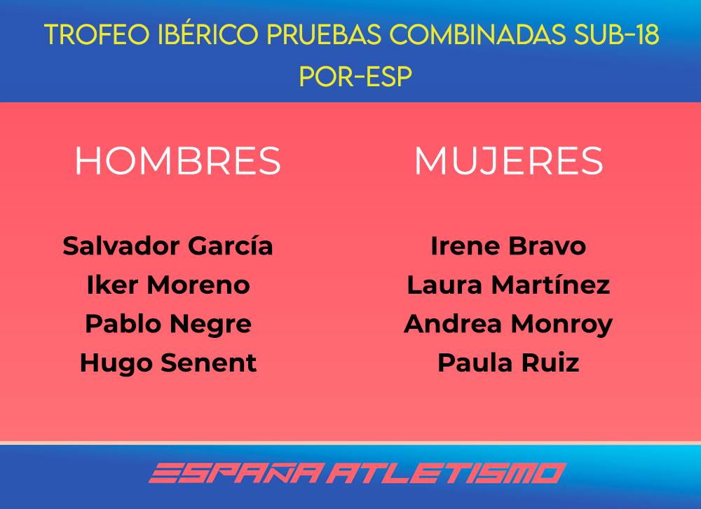 Trofeo Ibérico sub18 pruebas combinadas