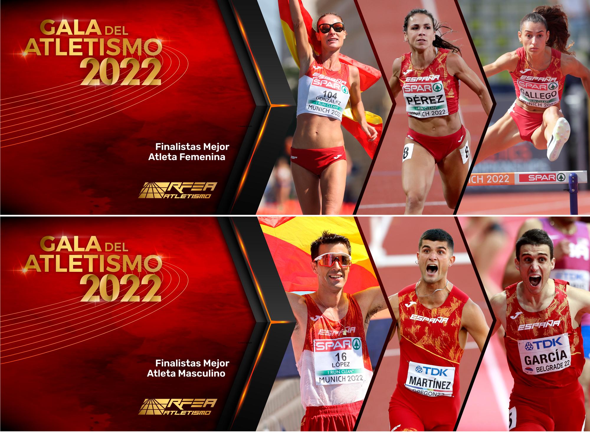 Finalistas Mejor Atleta 2022