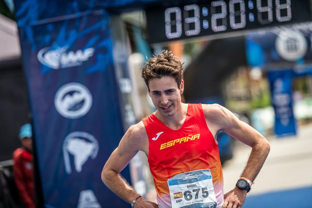 Oriol Cardona, en el Mundial de 2019
