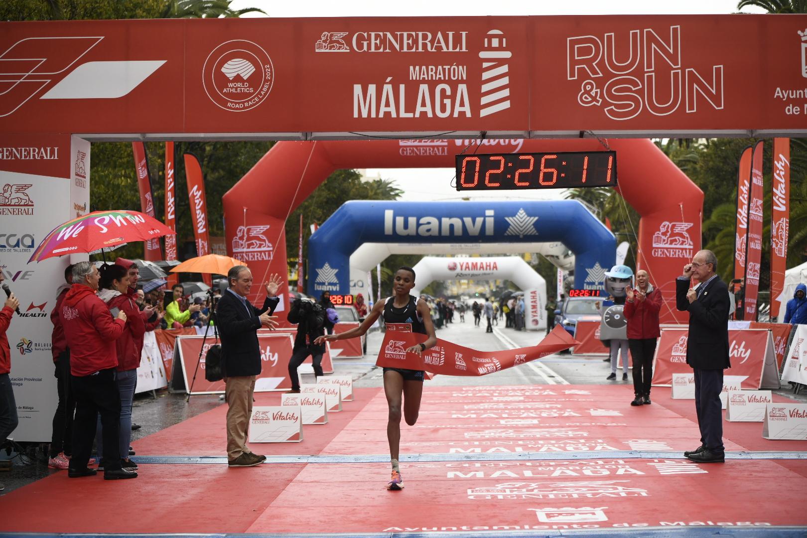 Meta maratón Málaga