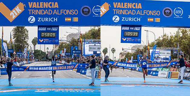 Medio maratón valencia - vencedores 2022