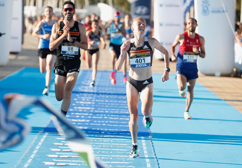 Paula Herrero campeona de España de 10km