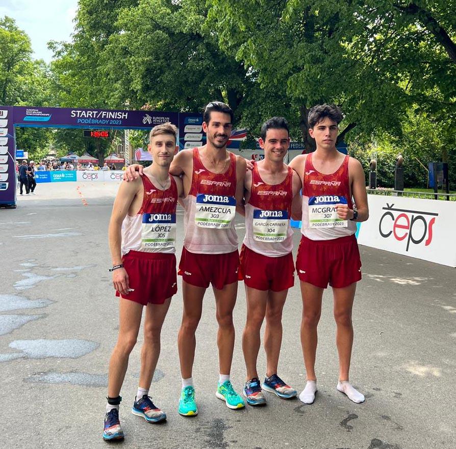 EspañaAtletismo 20km marcha hombres