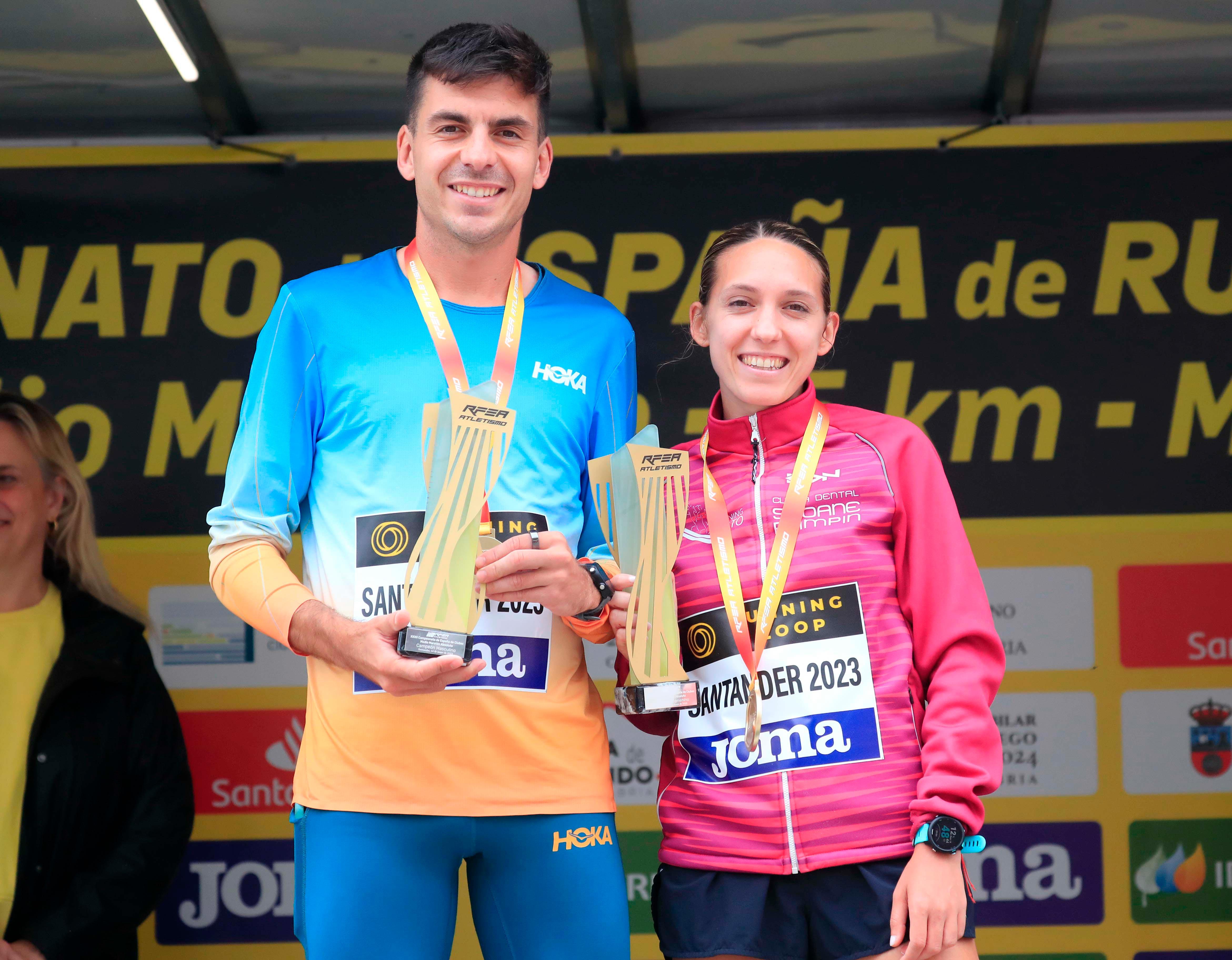 Yago Rojo y Laura Luengo