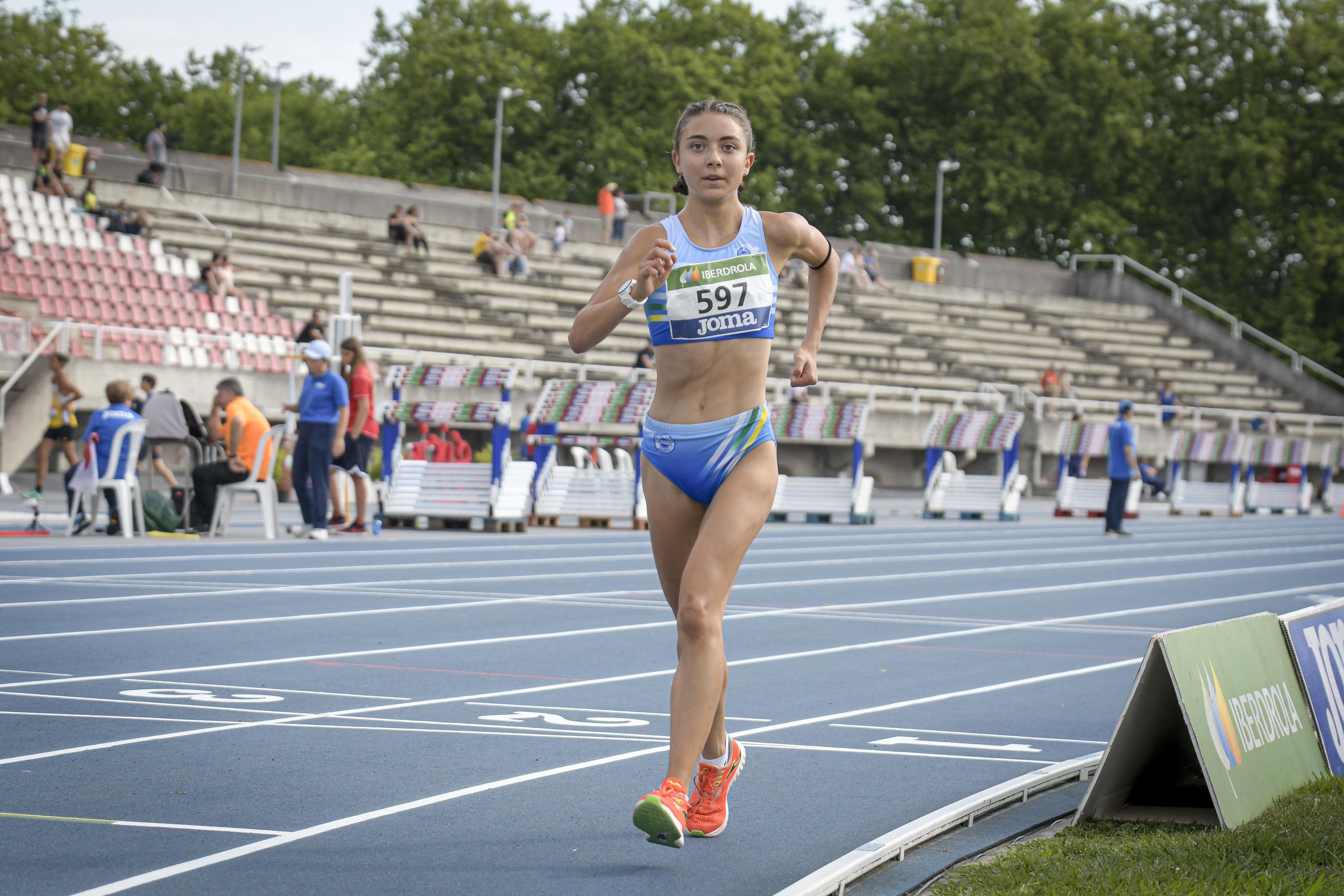 Sofía Santacreu récord de España sub18 de 5000m marcha