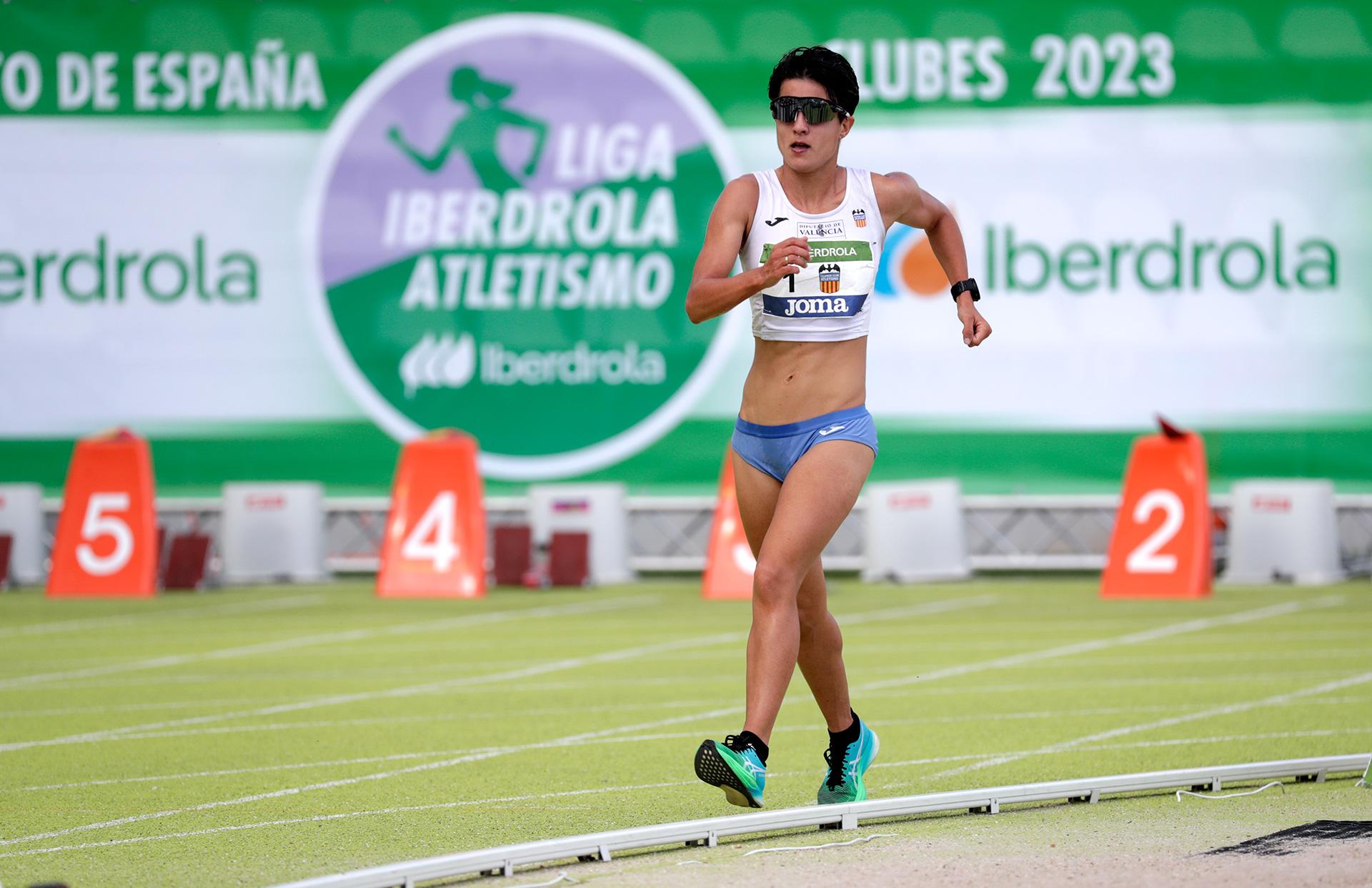 María Pérez en la liga