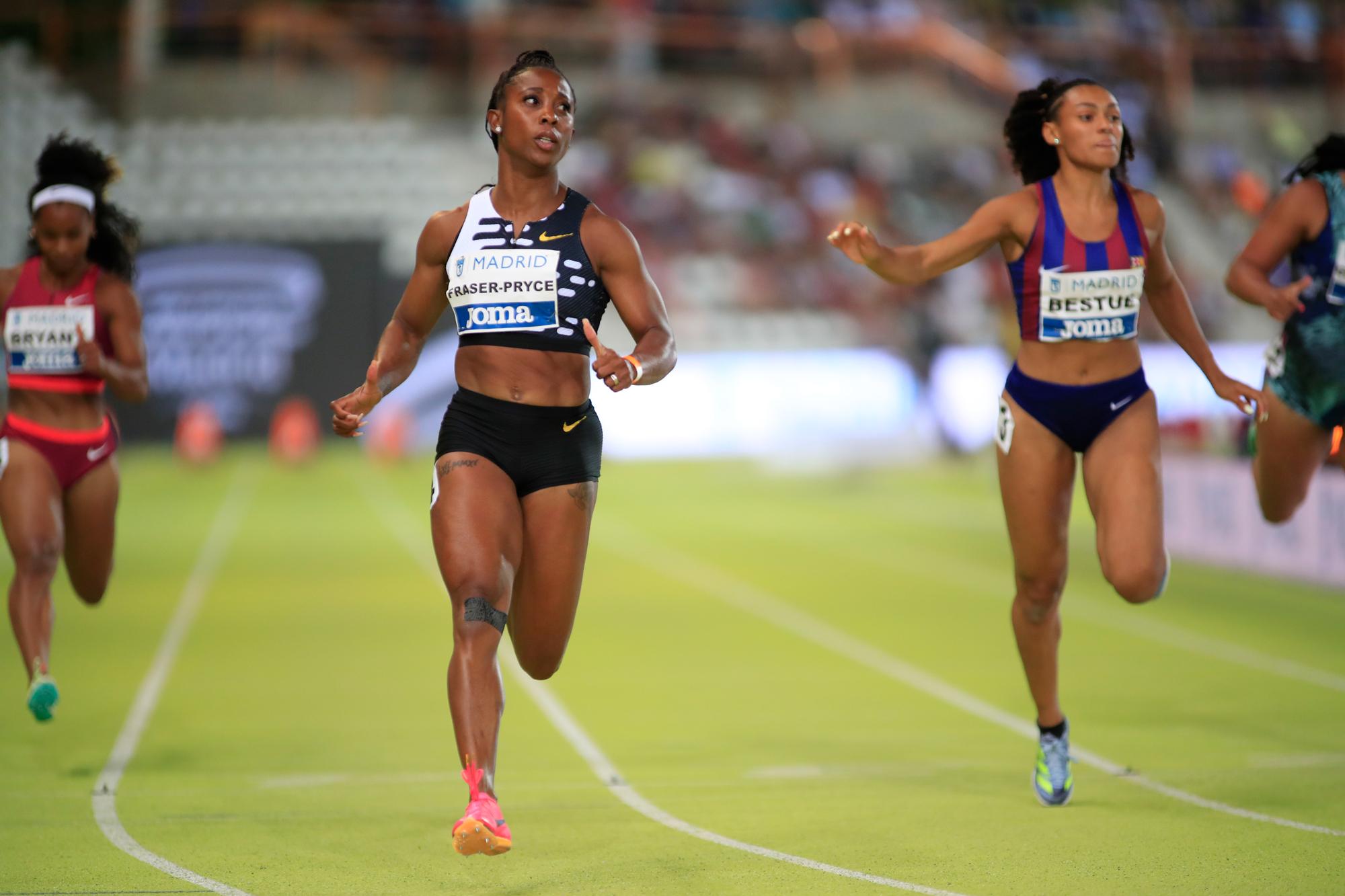 Shelly-Ann FRASER-PRYCE en Madrid