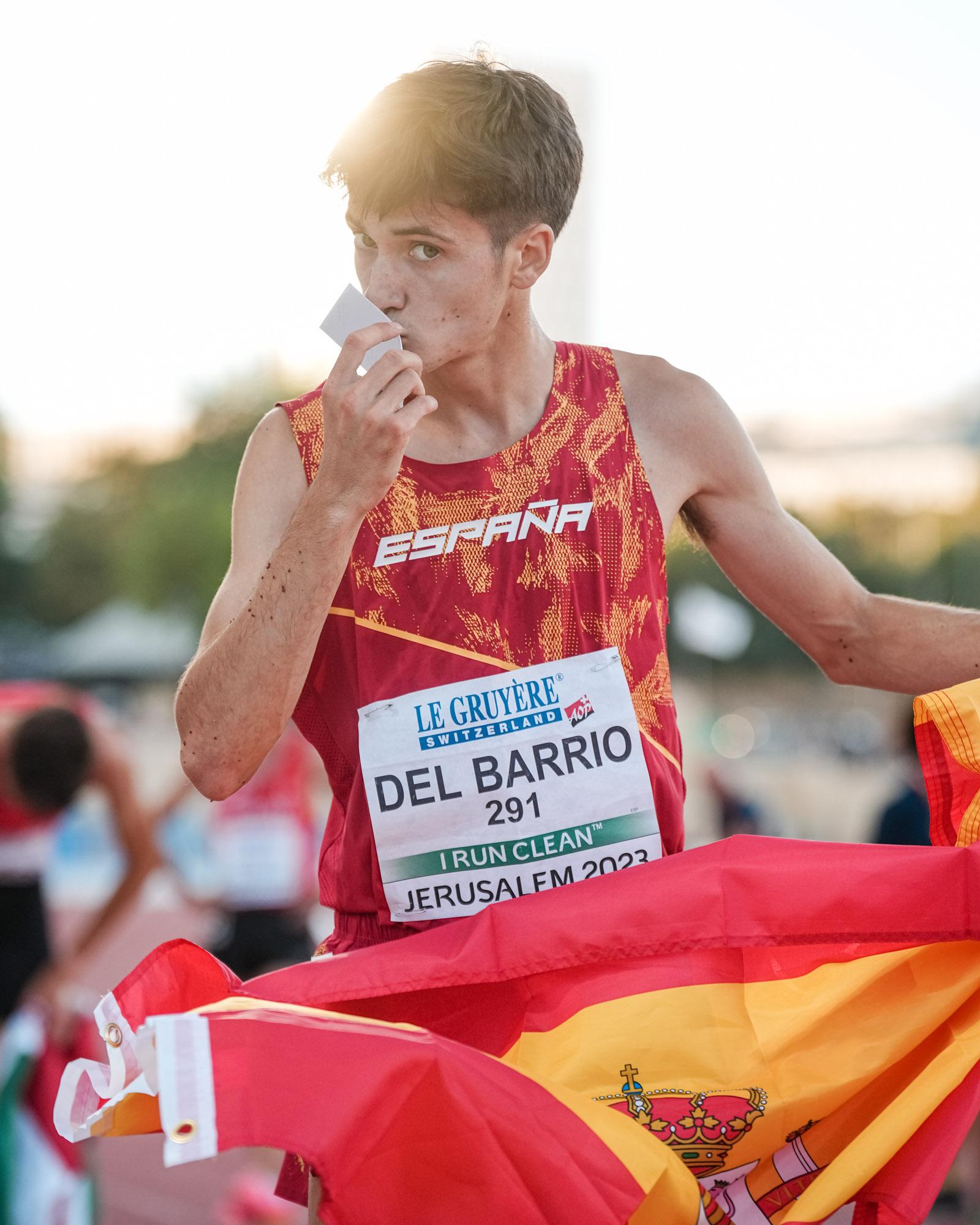 Sergio Del Barrio en Jerusalén