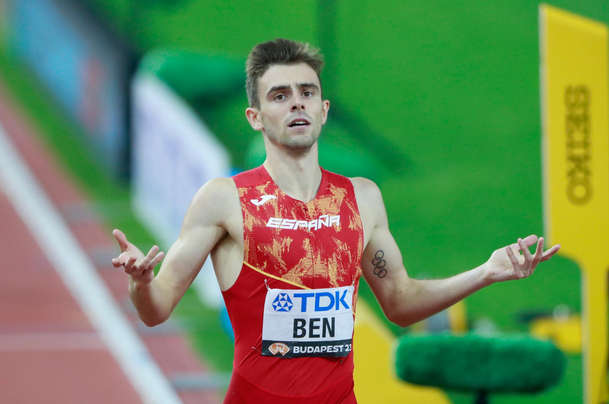 Adrián Ben, a la final de 800 metros