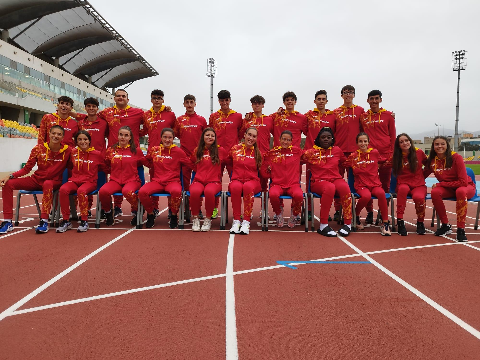 EspañaAtletismo Iberoamericano sub18 Lima