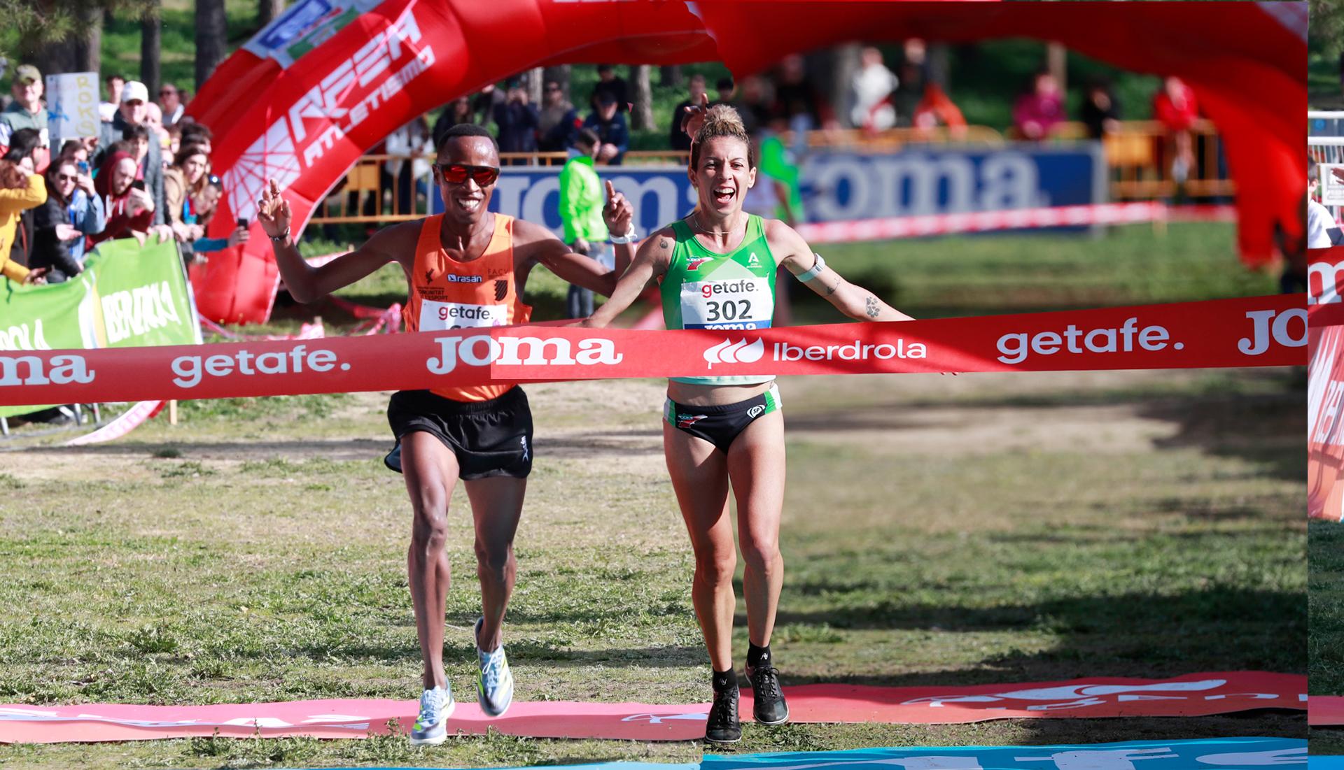 Ndikumwenayo y Robles, campeones de España de cross