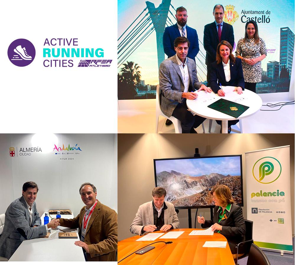 Active Running Cities - Firma FITUR 2024