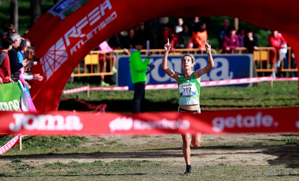 Carolina Robles ganando en Getafe 2024