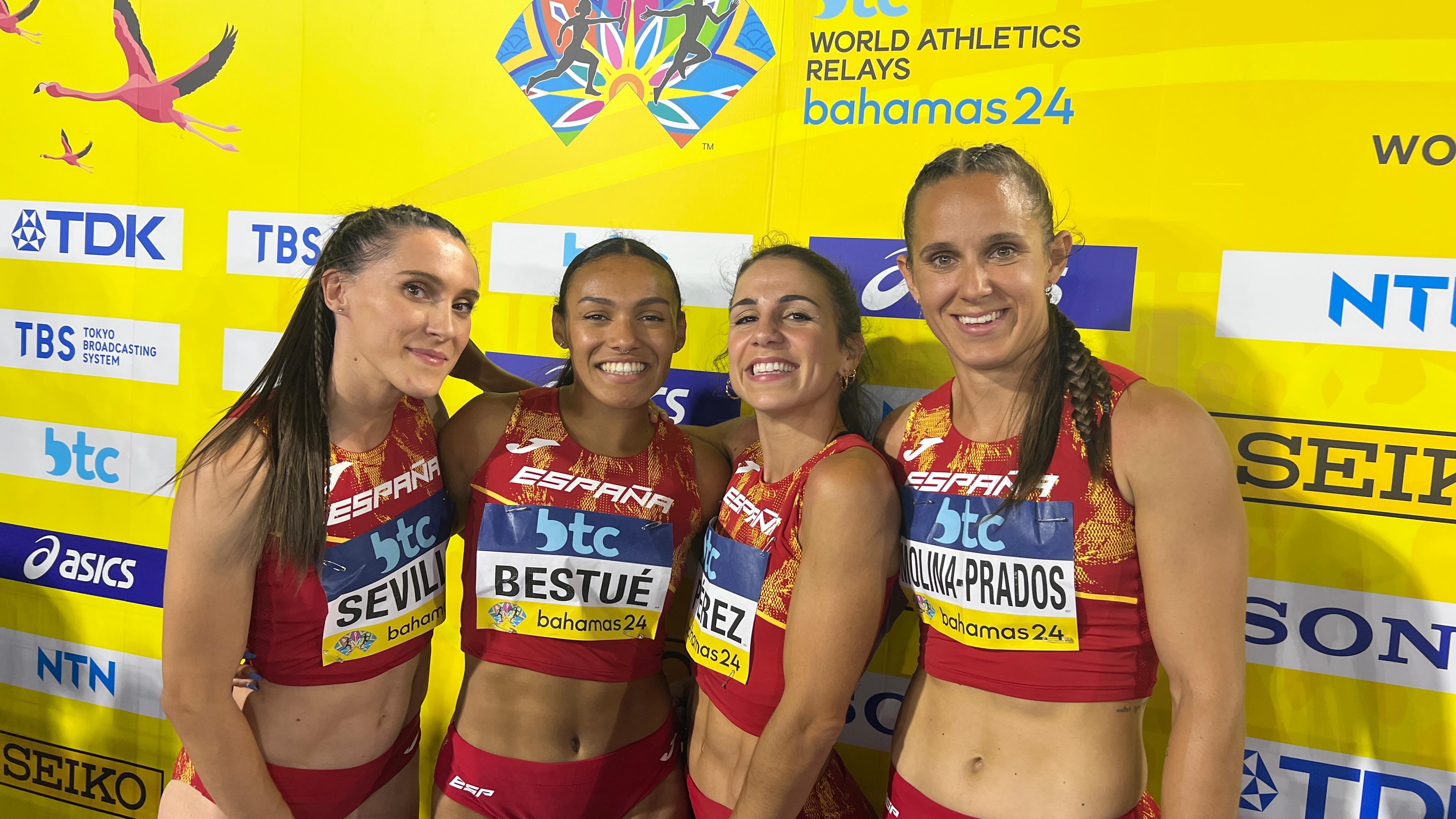 ESP 4x100 mujeres Bahamas 2024