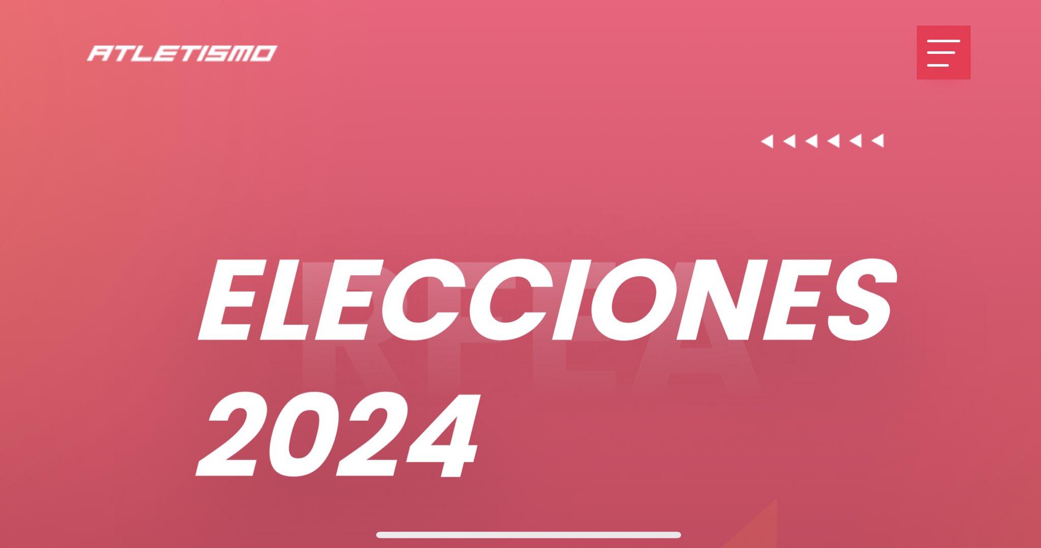 cartela Elecciones RFEA 2024