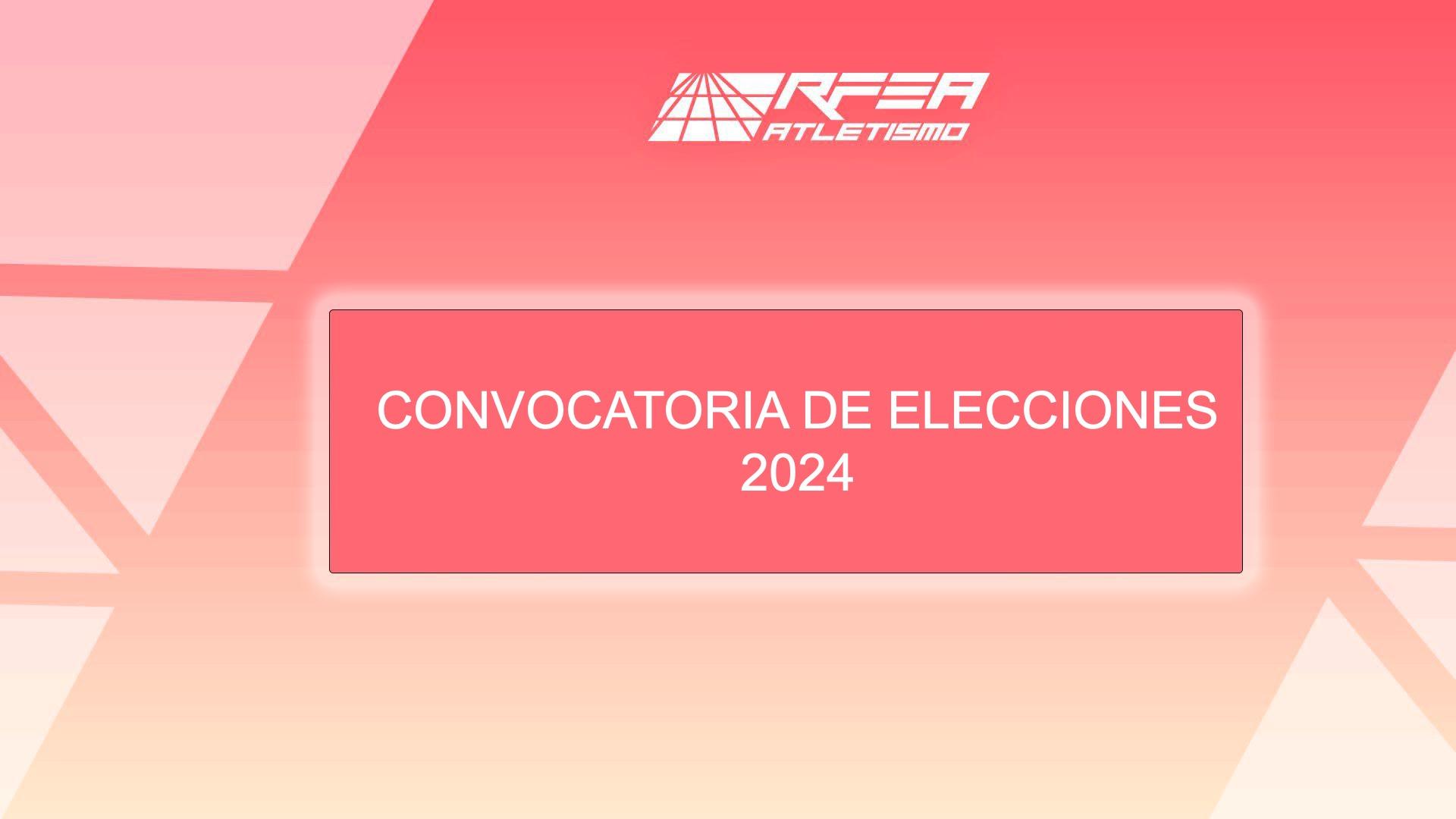 convocatoria elecciones