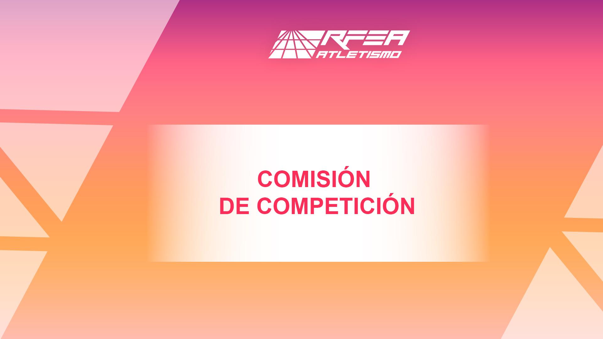 cartela Comision Competicion