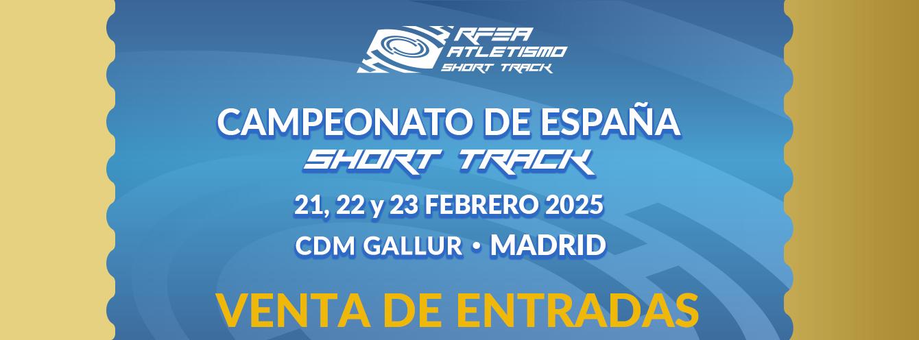 Entradas Campeonato de España Short Track