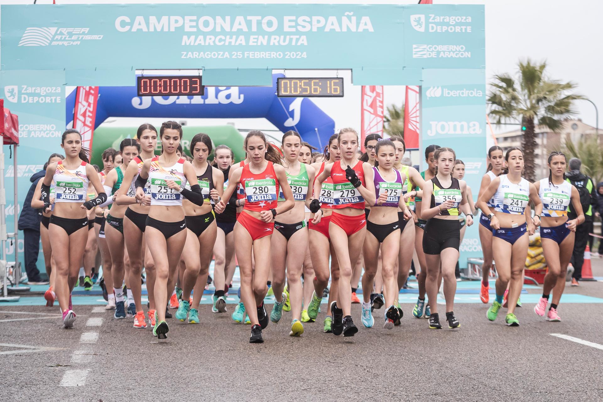 marcha Zaragoza 2024 menores