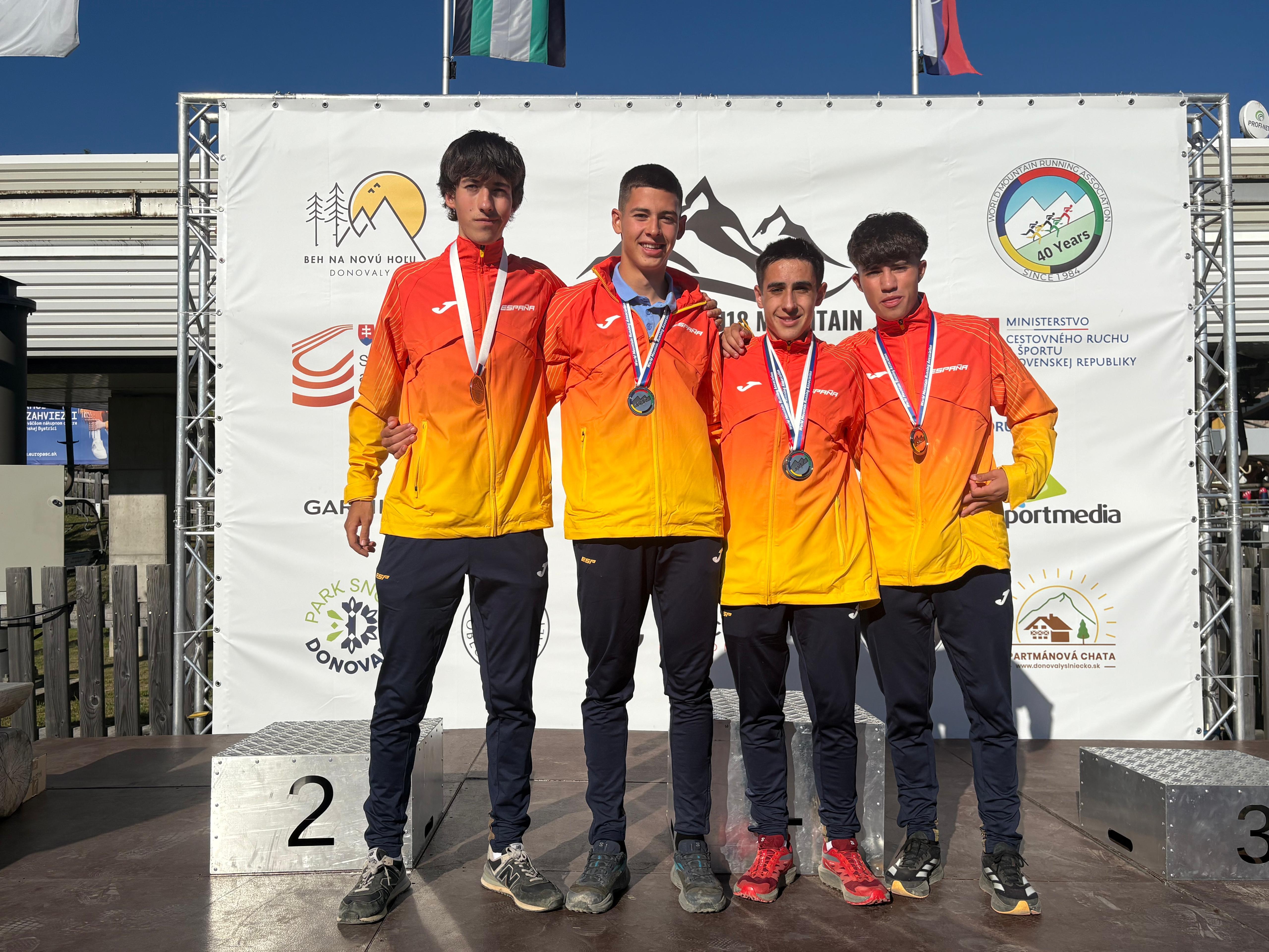 Copa Internacional Trail running sub18 Donovaly ESP