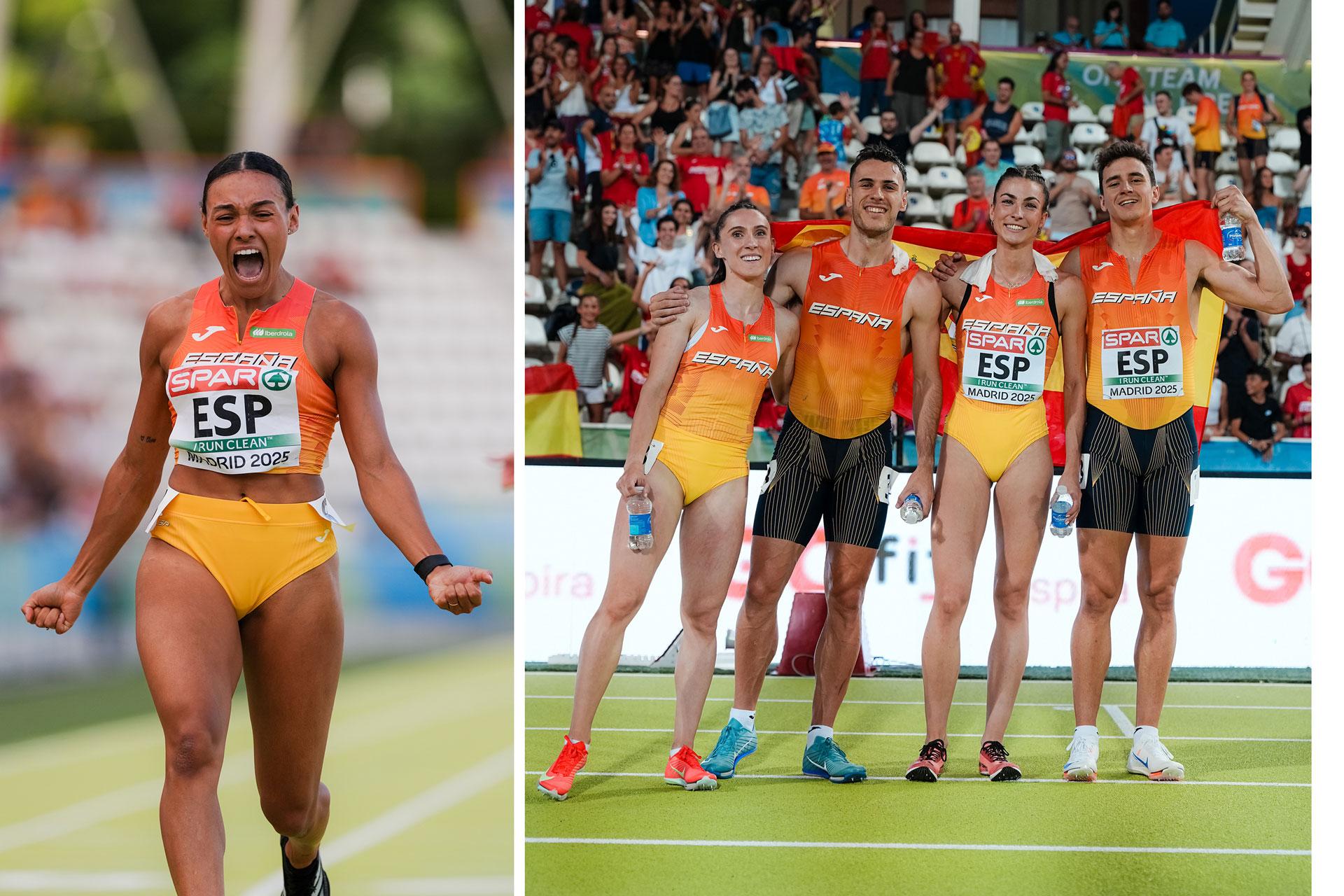 Madrid 2025 - Jael y Relevo Mixto