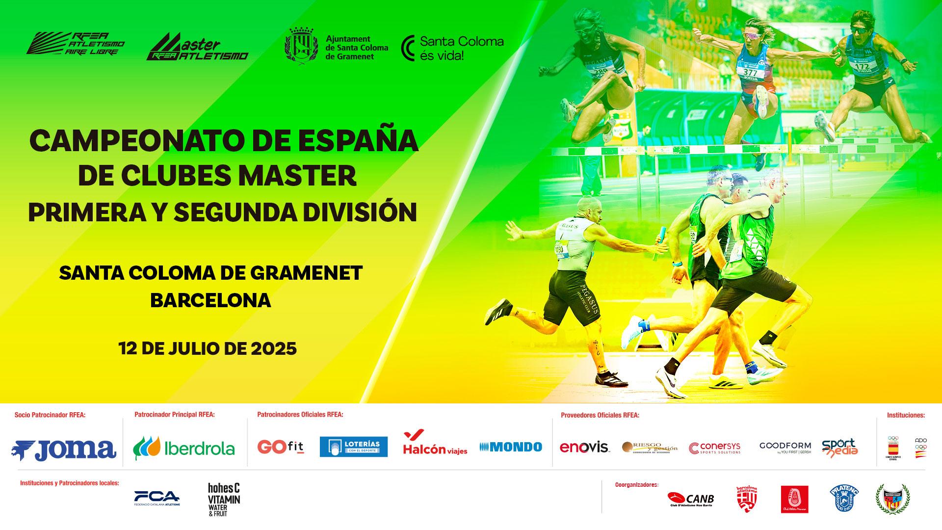 cartel Cto. ESP clubes master - Sata Coloma de Gramenet