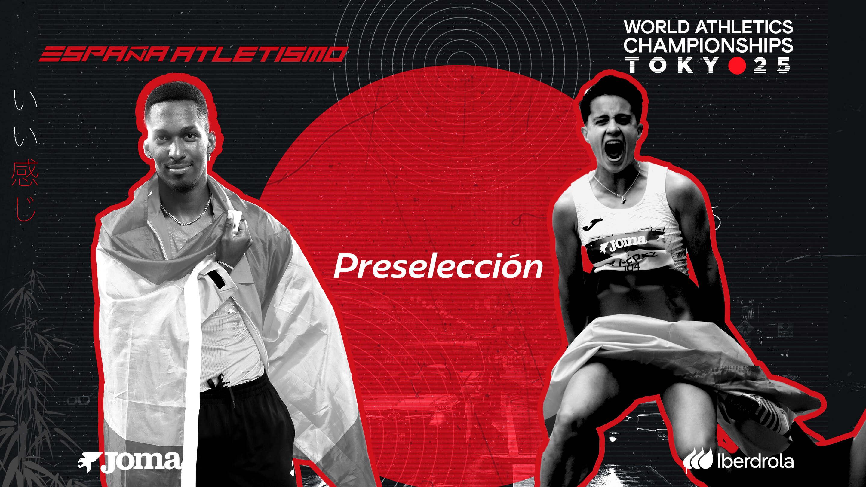Preseleccion España Atletismo Mundial Tokyo