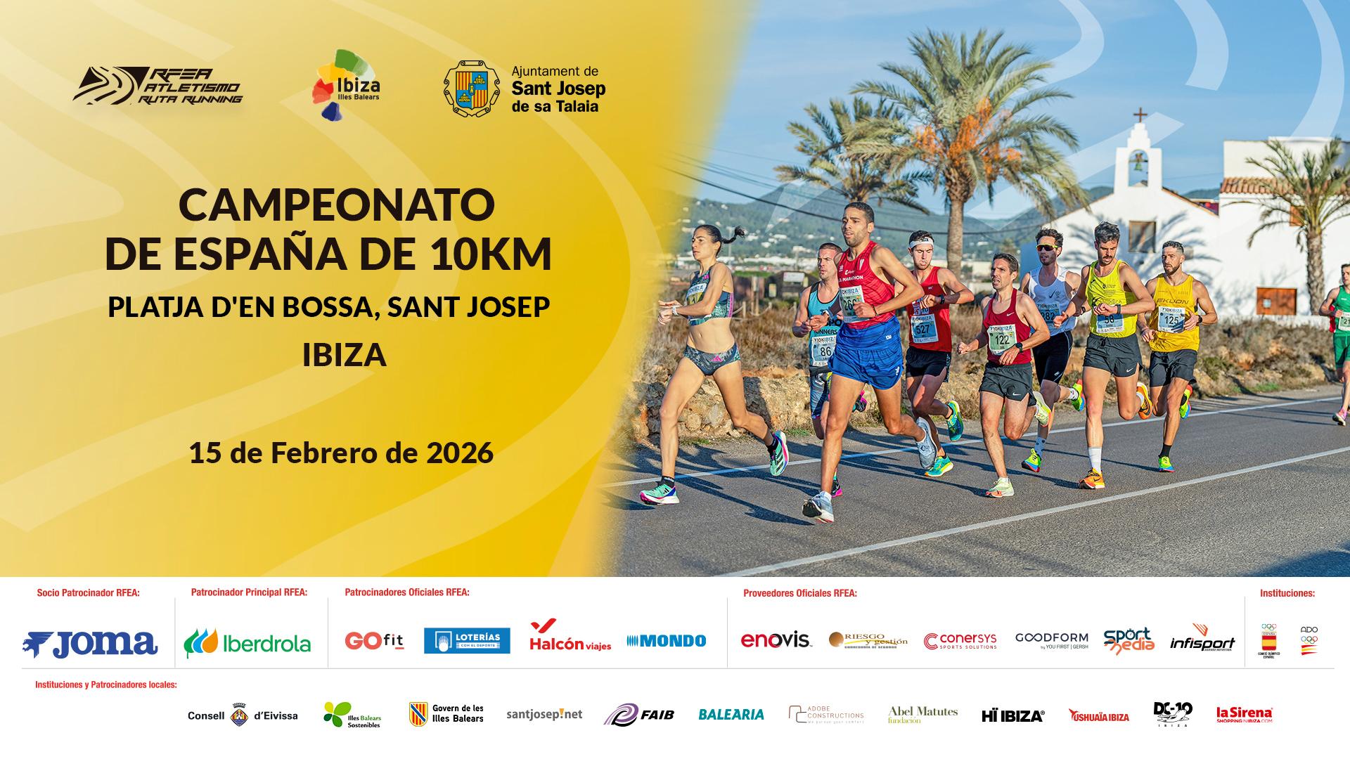 Cartel Cto. ESP 10km Ibiza 2026