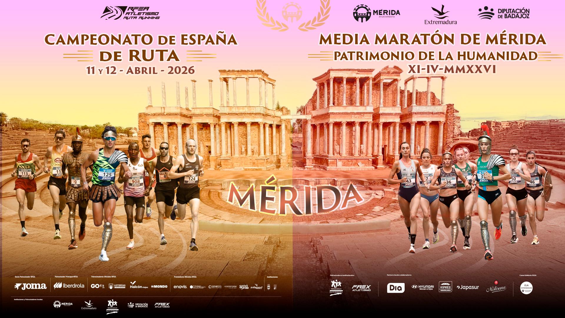 cartel Cto ESp ruta Merida 2026