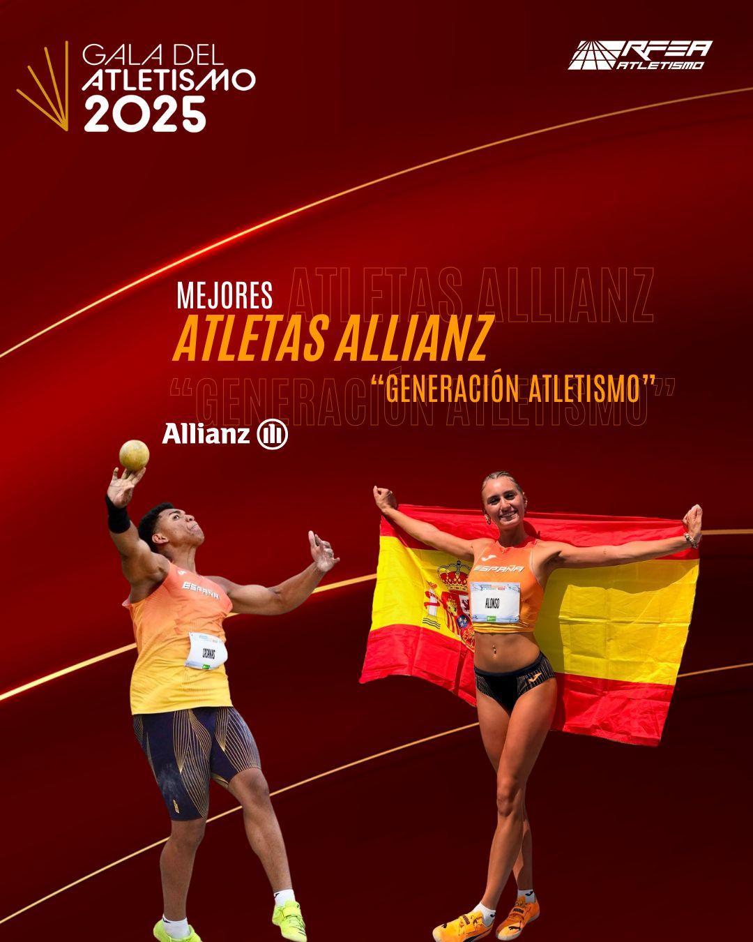 Gala 2025 Allianz Generacion Atletismo