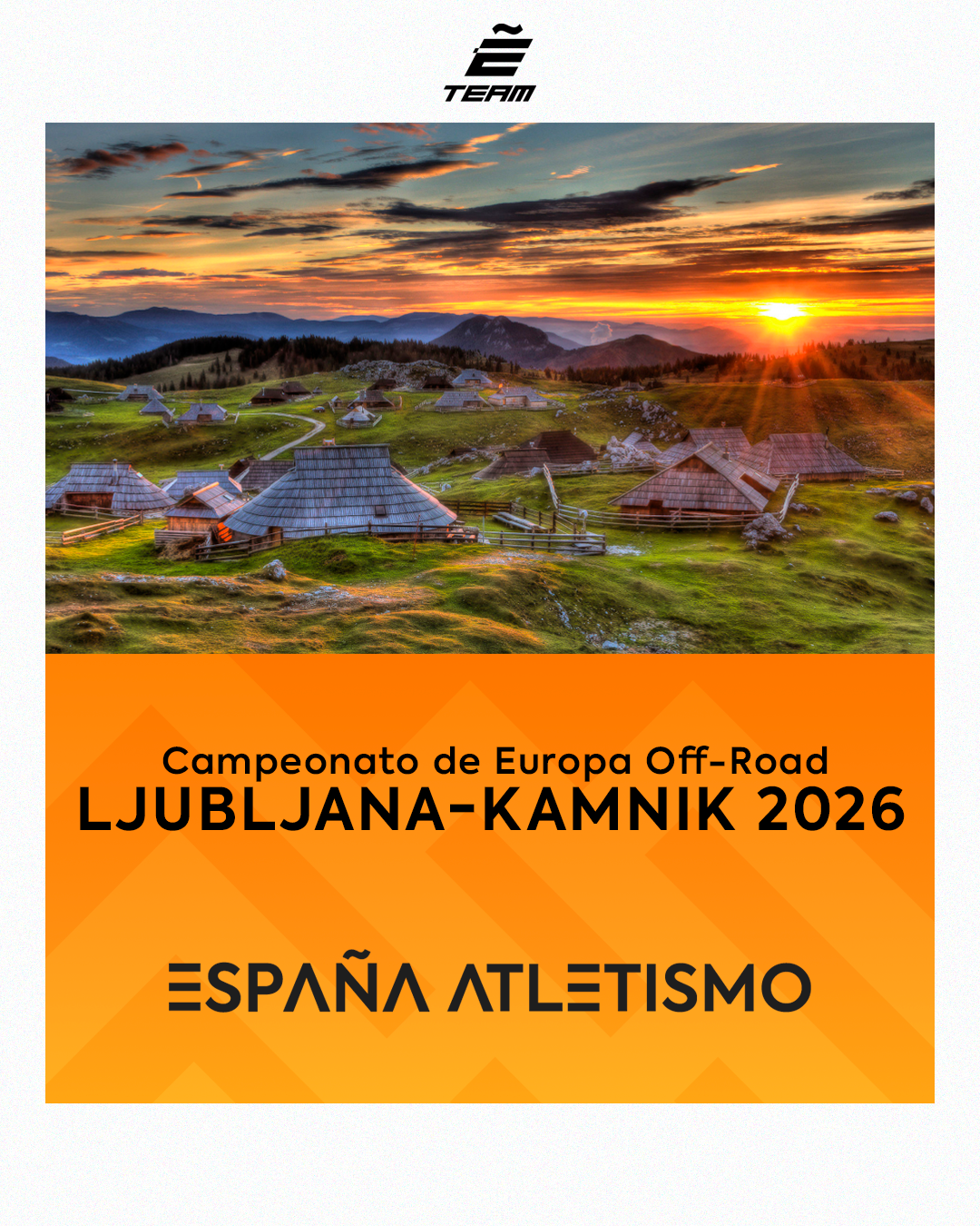 cartela España Atletismo Cto. Europa Off Road 2026